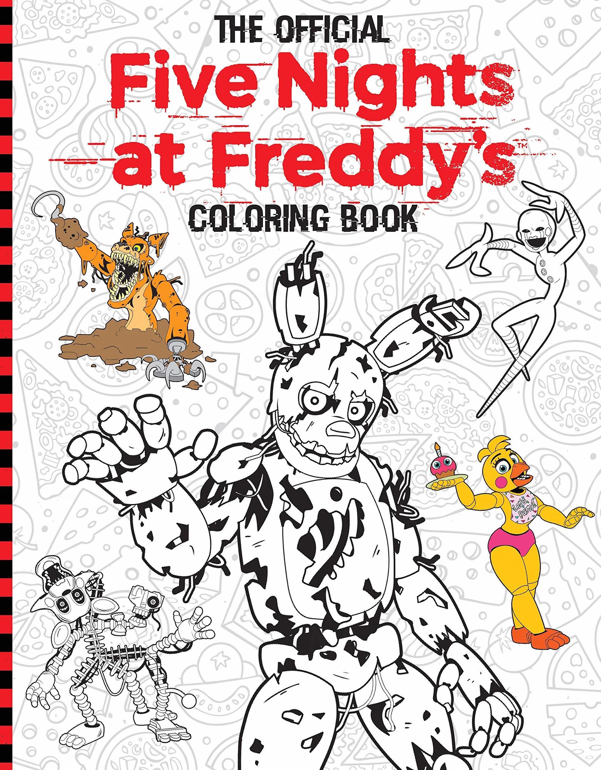 Five Nights at Freddy's Official Coloring Book: An Afk Book