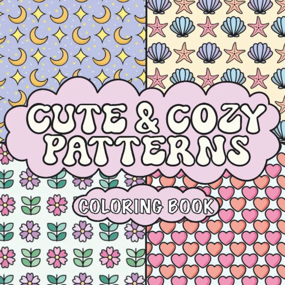 Cute and Cozy Patterns: Coloring Book