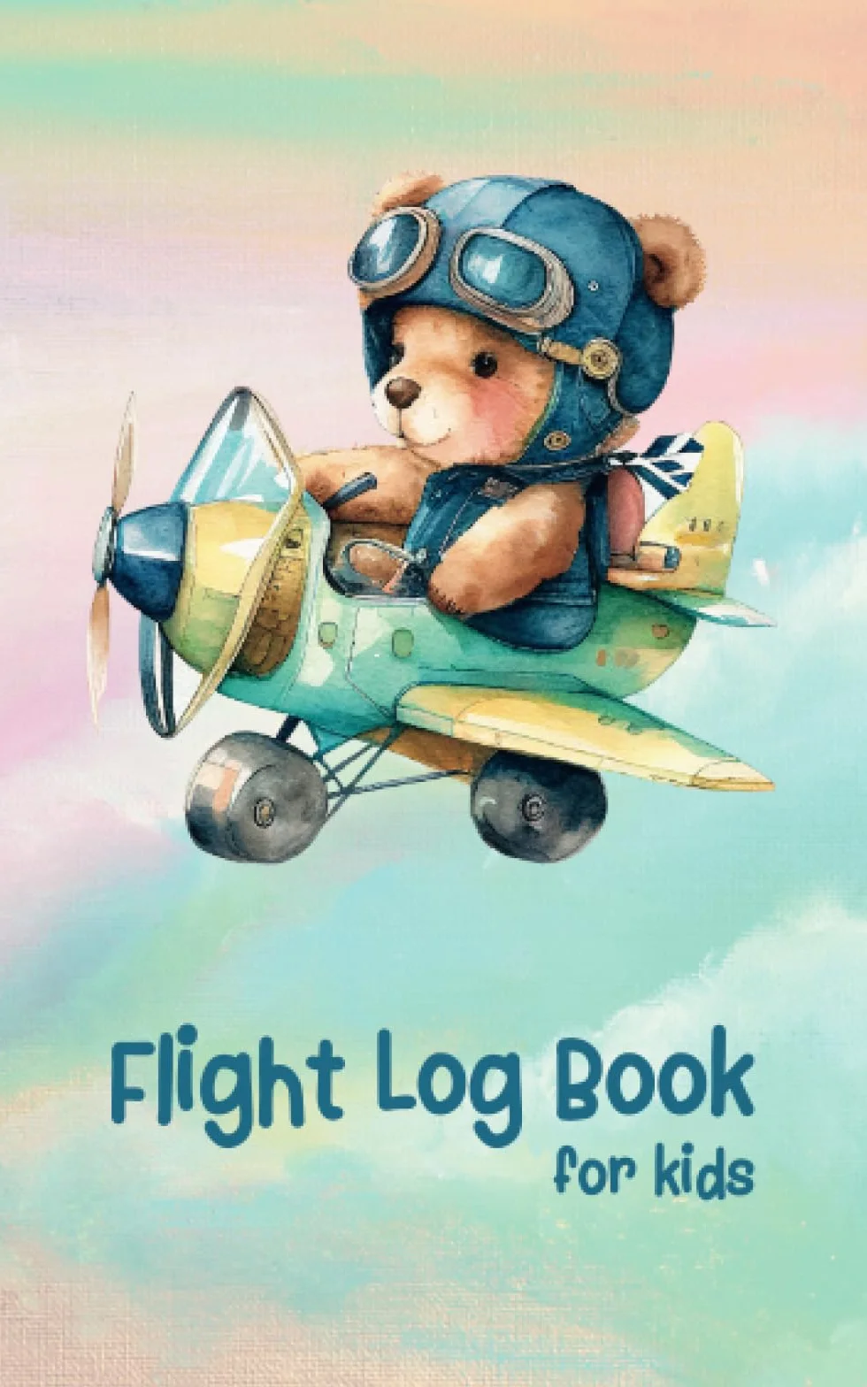 Flight Log Book for Kids: Travel Memory Keepsake Journal with Prompts to Document Their Flight Memories, Experiences, and Information