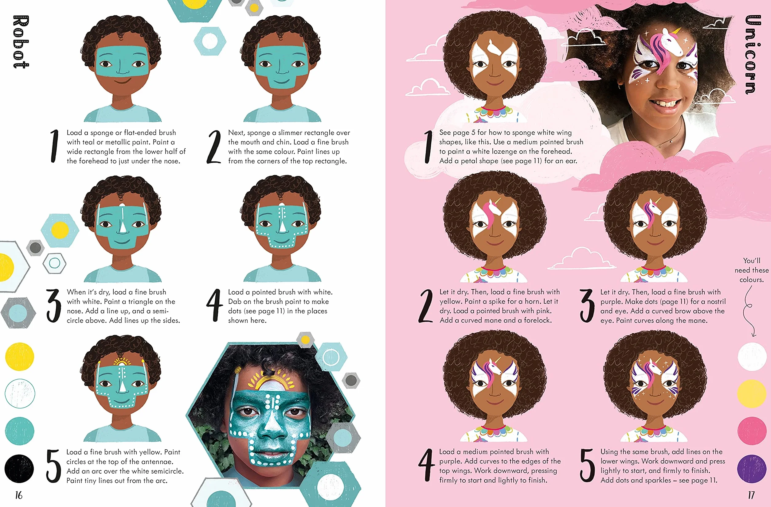 BOOK OF FACE PAINTING