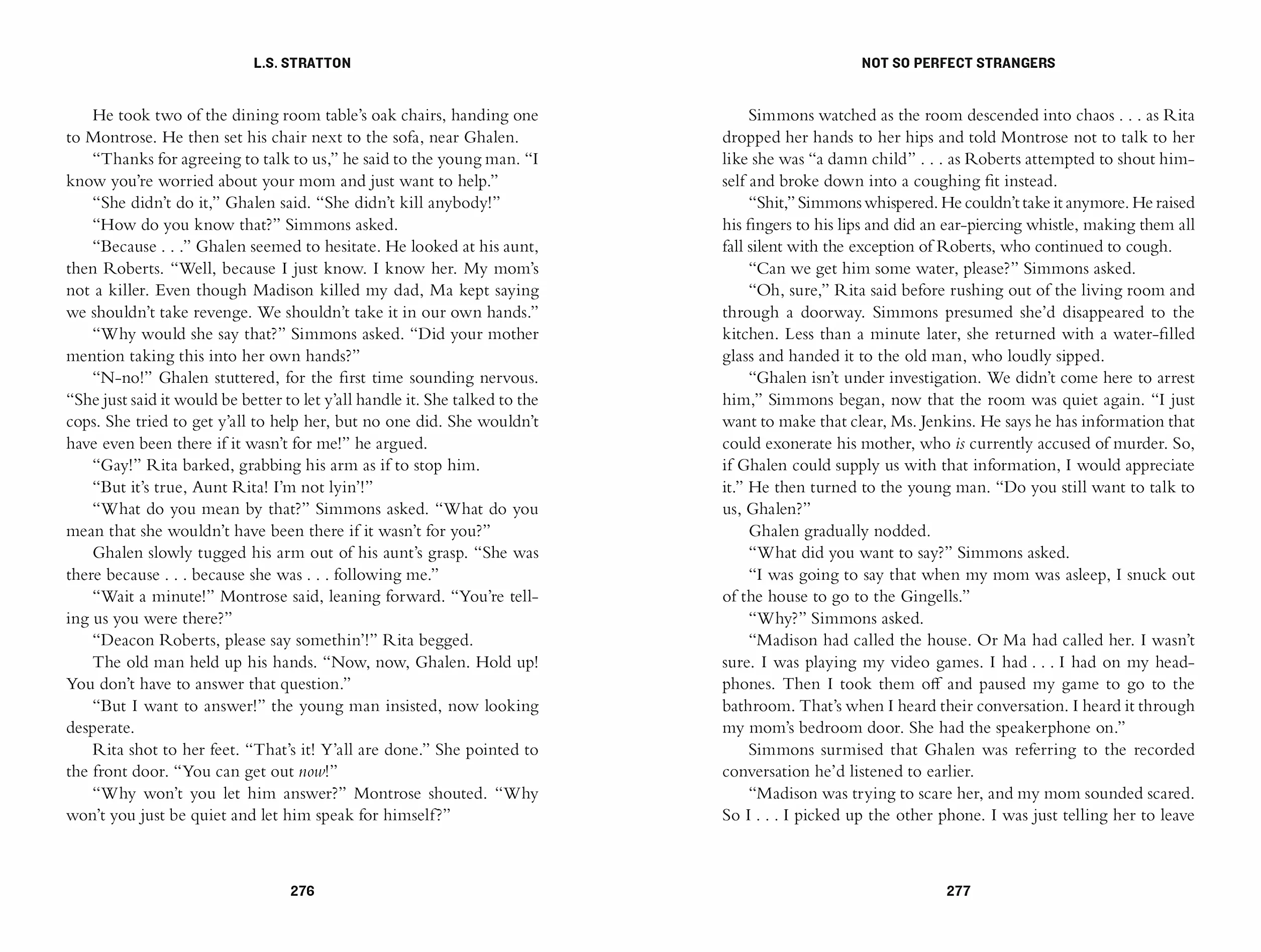 Not So Perfect Strangers: A Thriller
