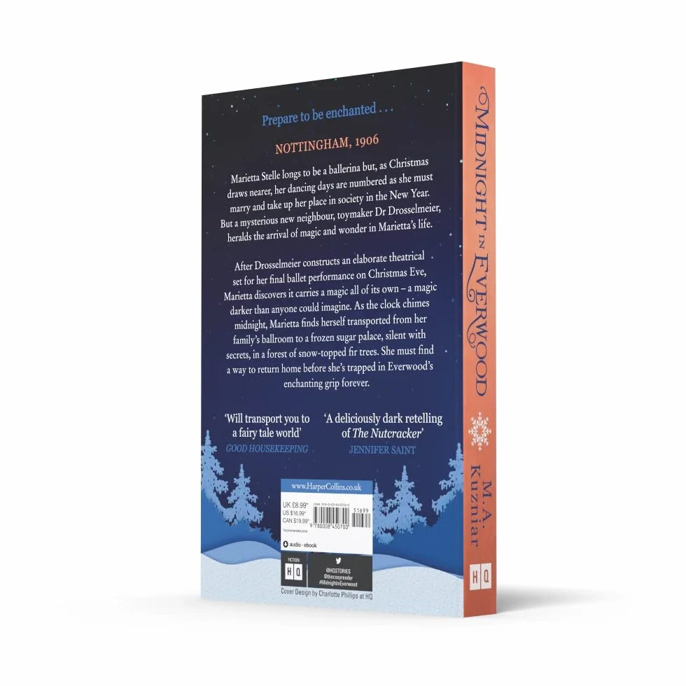 Midnight in Everwood: The debut historical romance and new magical fairy tale retelling of The Nutcracker to curl up with in winter 2023