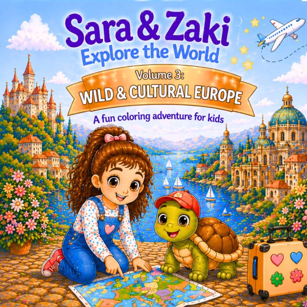 Sara & Zaki Explore the World: Volume 3: Wild and Cultural Europe