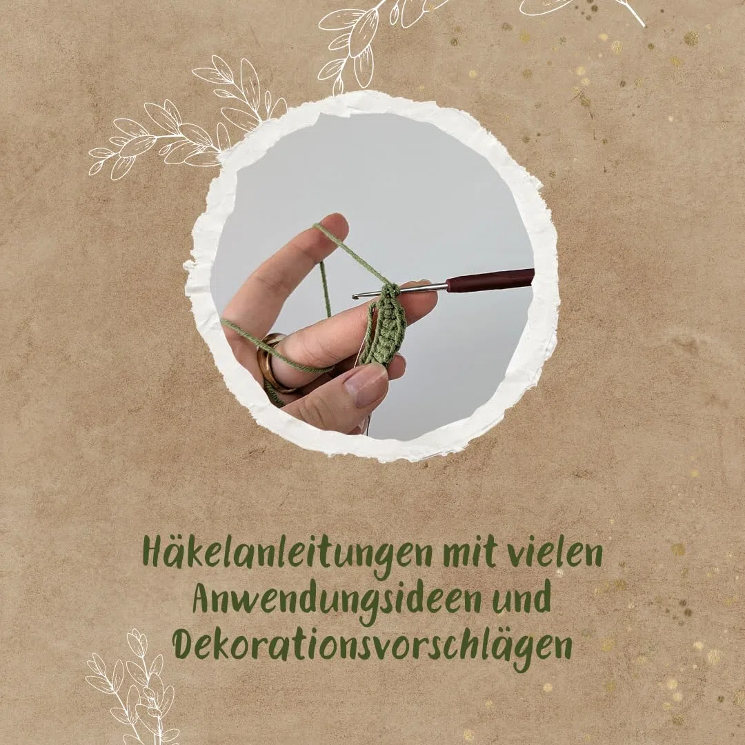 Romantische Blumen häkeln: Mit vielen Anwendungsideen