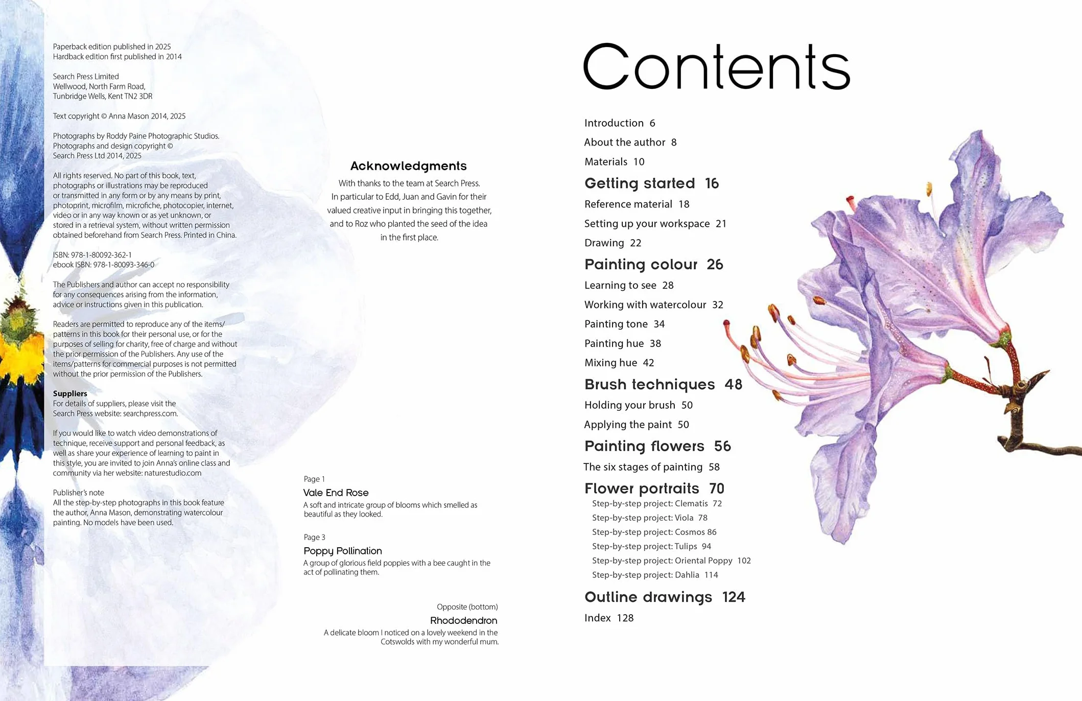 The Modern Flower Painter: Creating Vibrant Botanical Portraits in Watercolour
