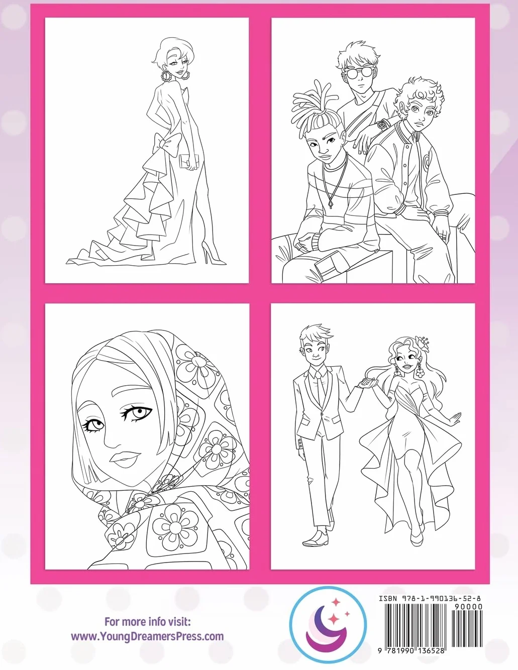 Fashion Coloring Book: For Kids Ages 6-8, 9-12