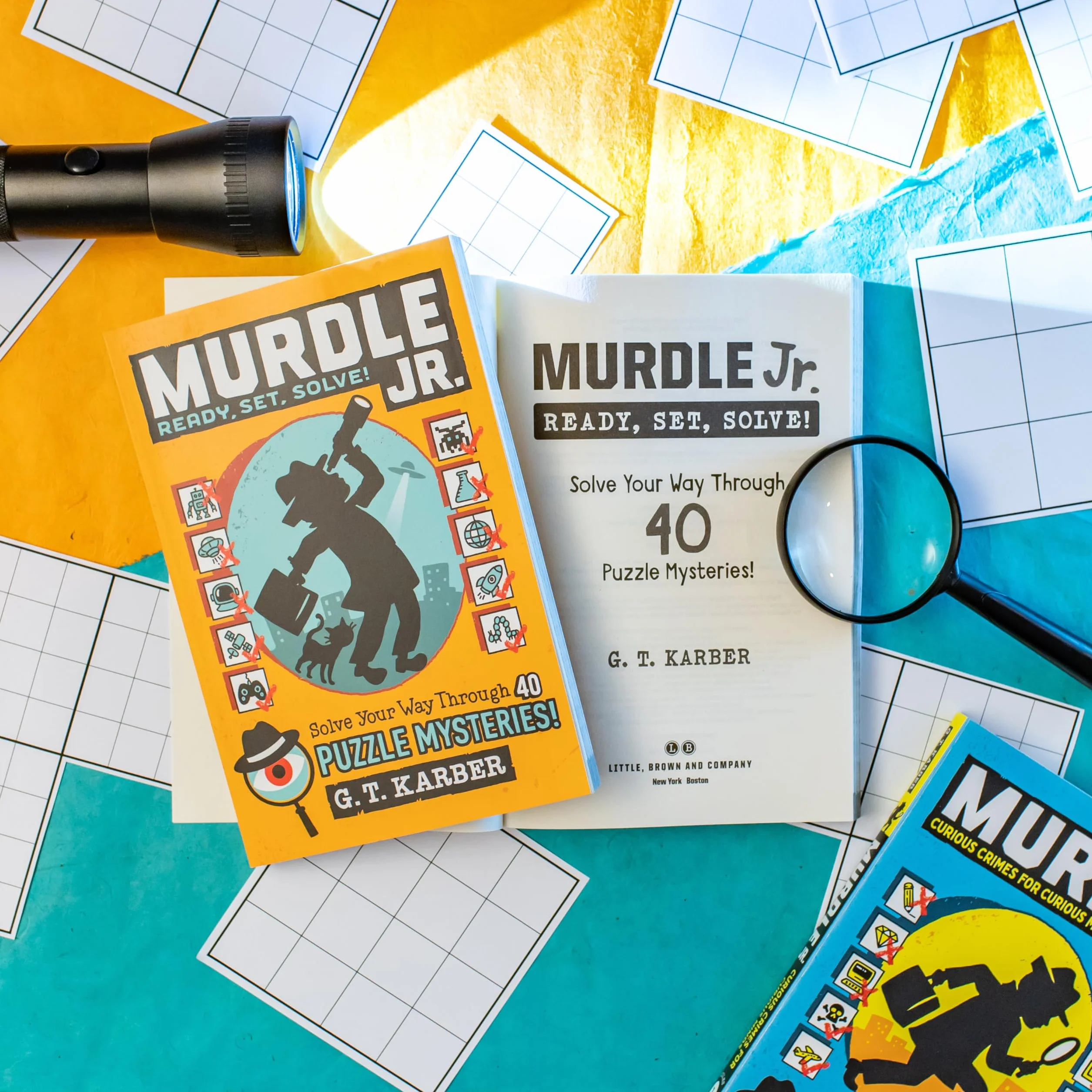 Murdle Jr.: Ready, Set, Solve!: Solve Your Way Through 40 Puzzle Mysteries!: 2