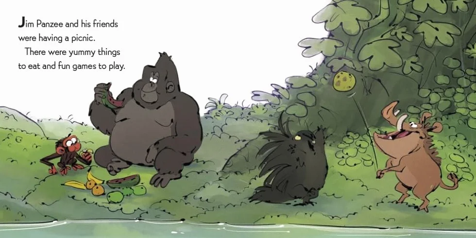 Grumpy Monkey Poop!