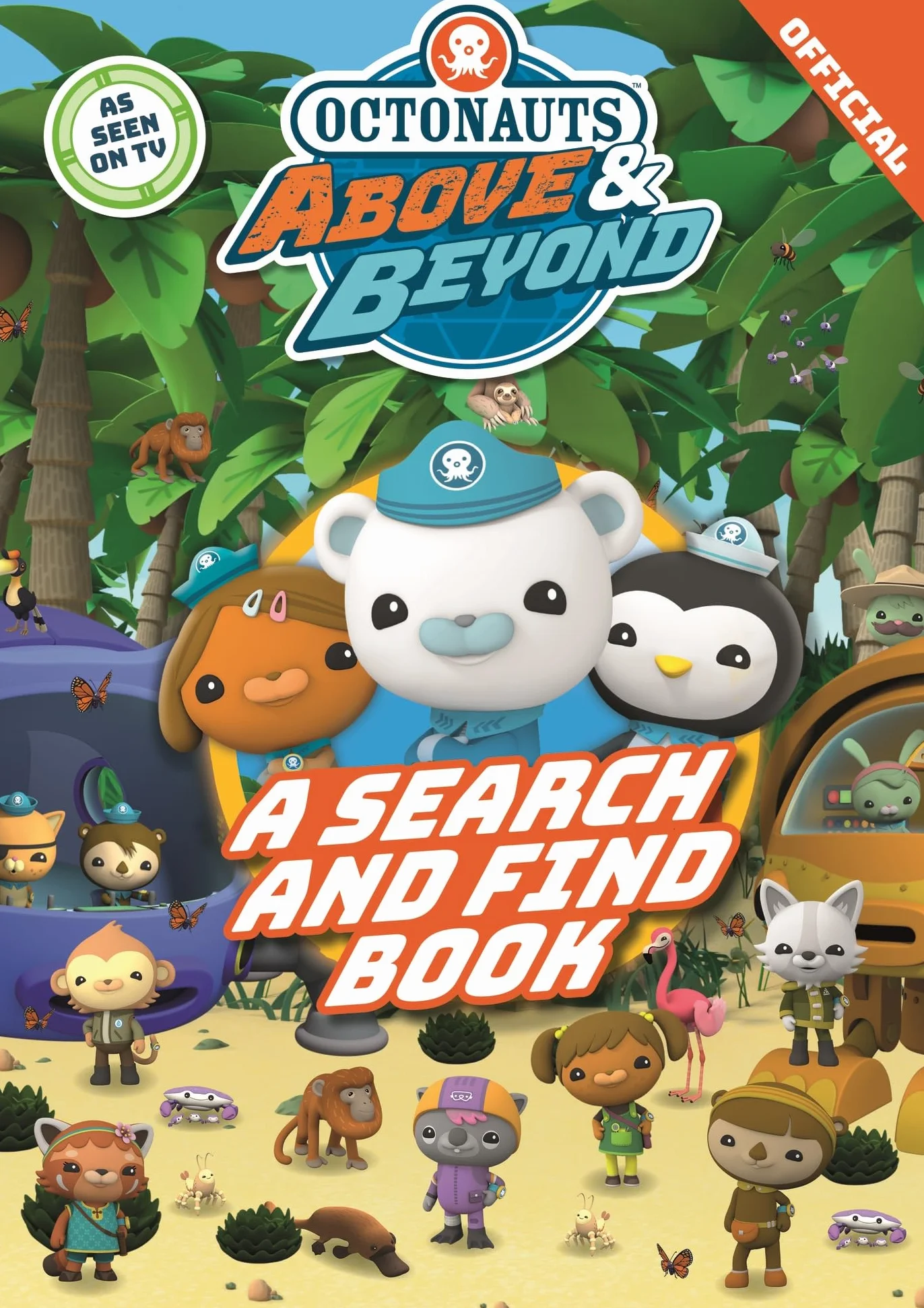 Octonauts Above & Beyond A Search & Find Book