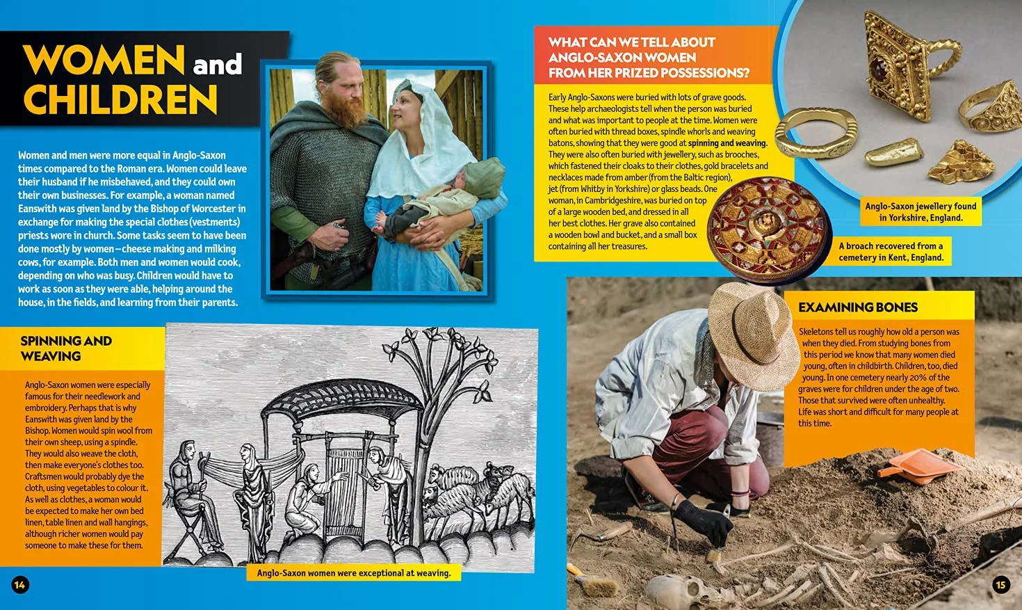 Everything: Anglo-Saxons: Unearth history with facts, photos and fun!