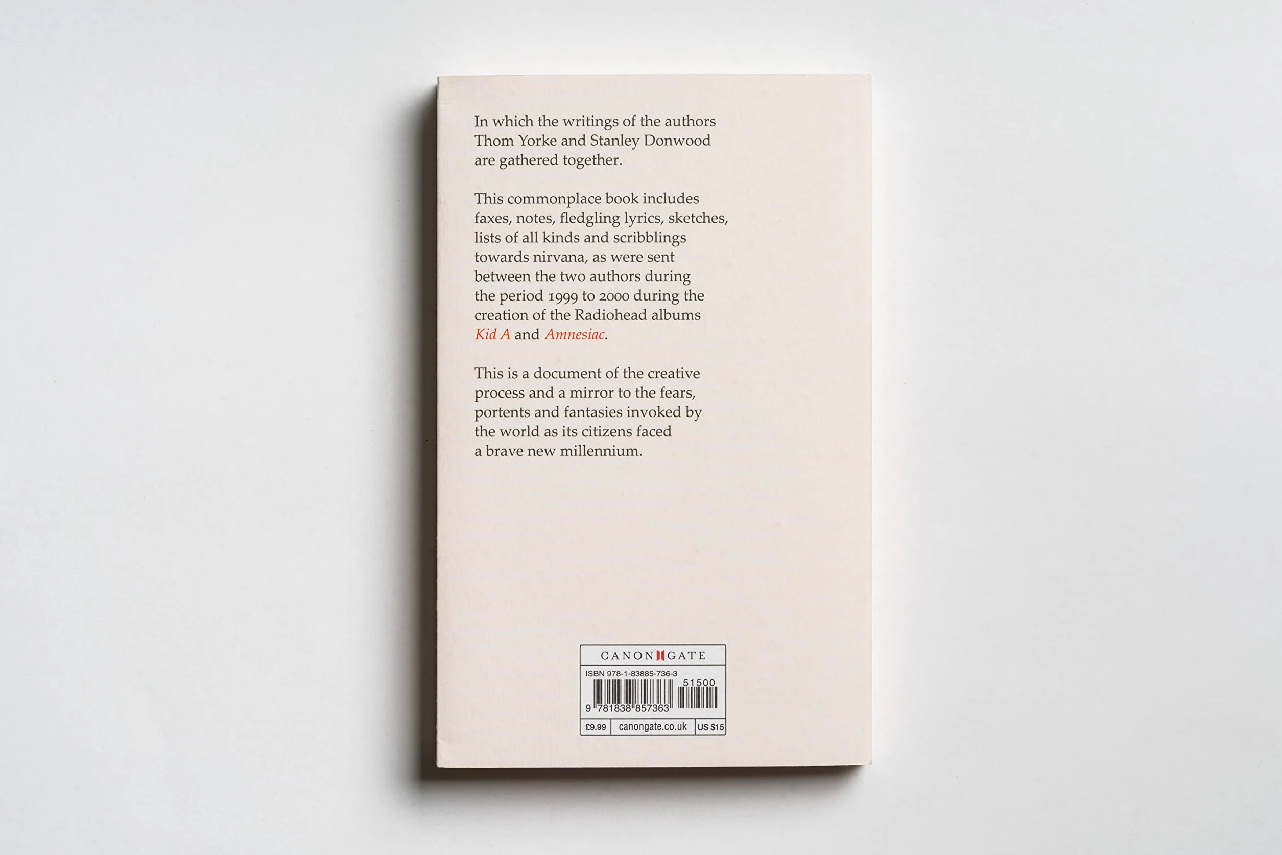 Fear Stalks the Land!: A Commonplace Book