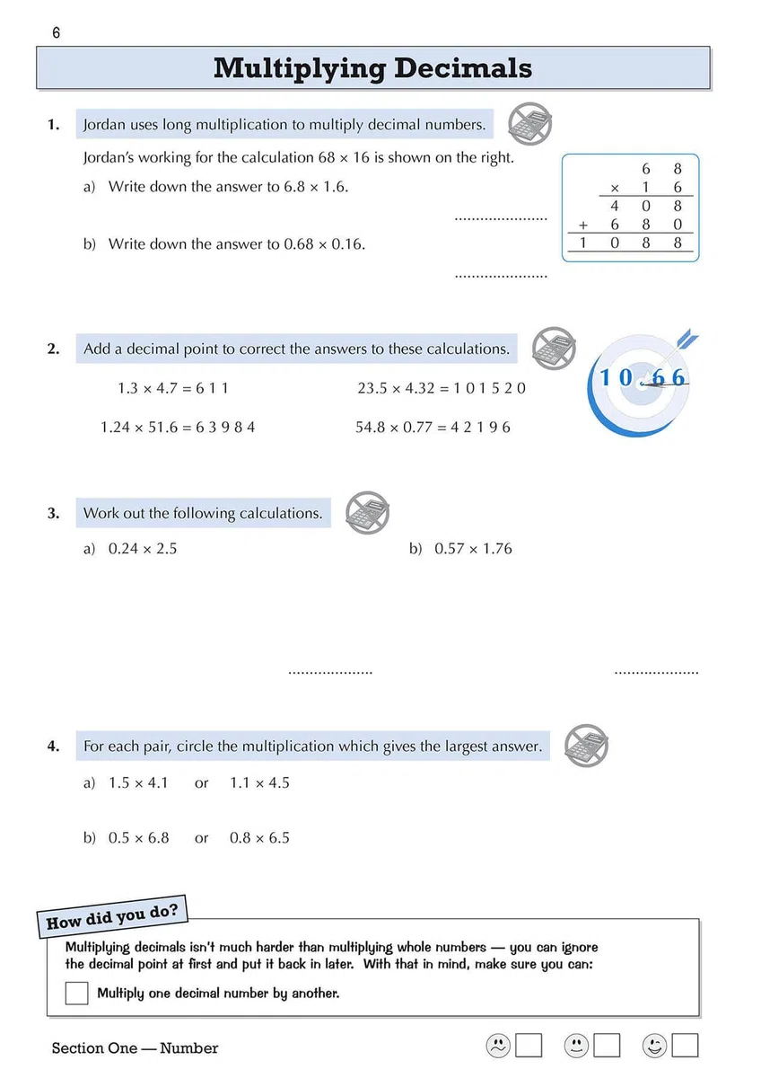 KS3 Year 8 Maths Targeted Workbook (with answers)