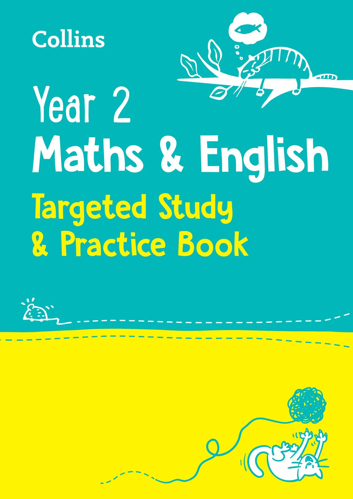 Year 2 Maths and English KS1 Targeted Study & Practice Book: Ideal for use at home