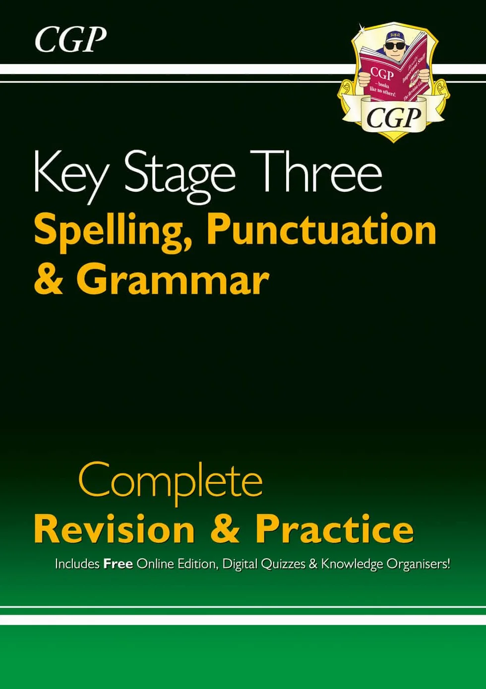 KS3 Spelling, Punctuation & Grammar Complete Revision & Practice (with Online Edition & Quizzes)