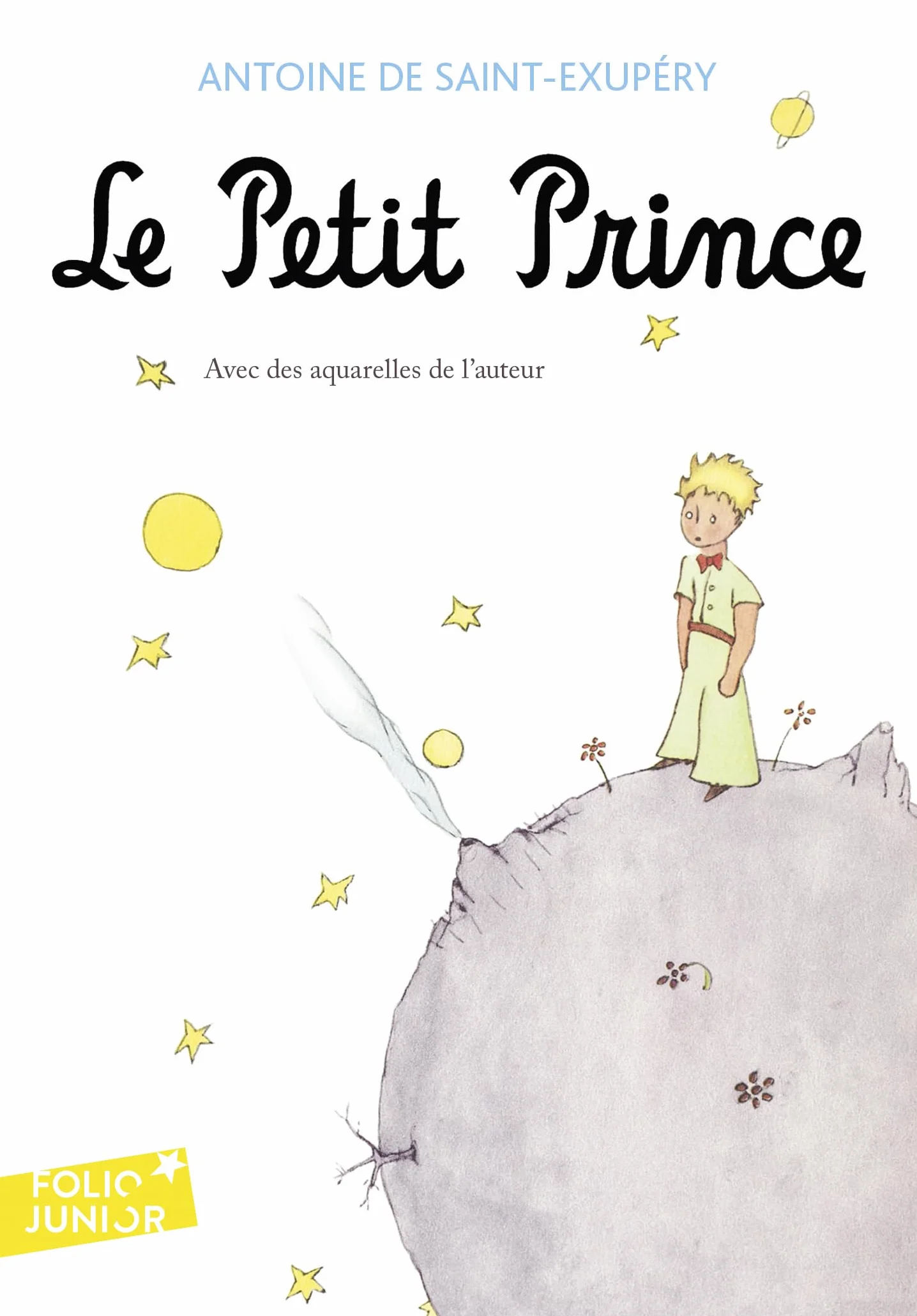 Le petit prince: Avec des aquarelles de l'auteur: Wydanie w języku francuskim