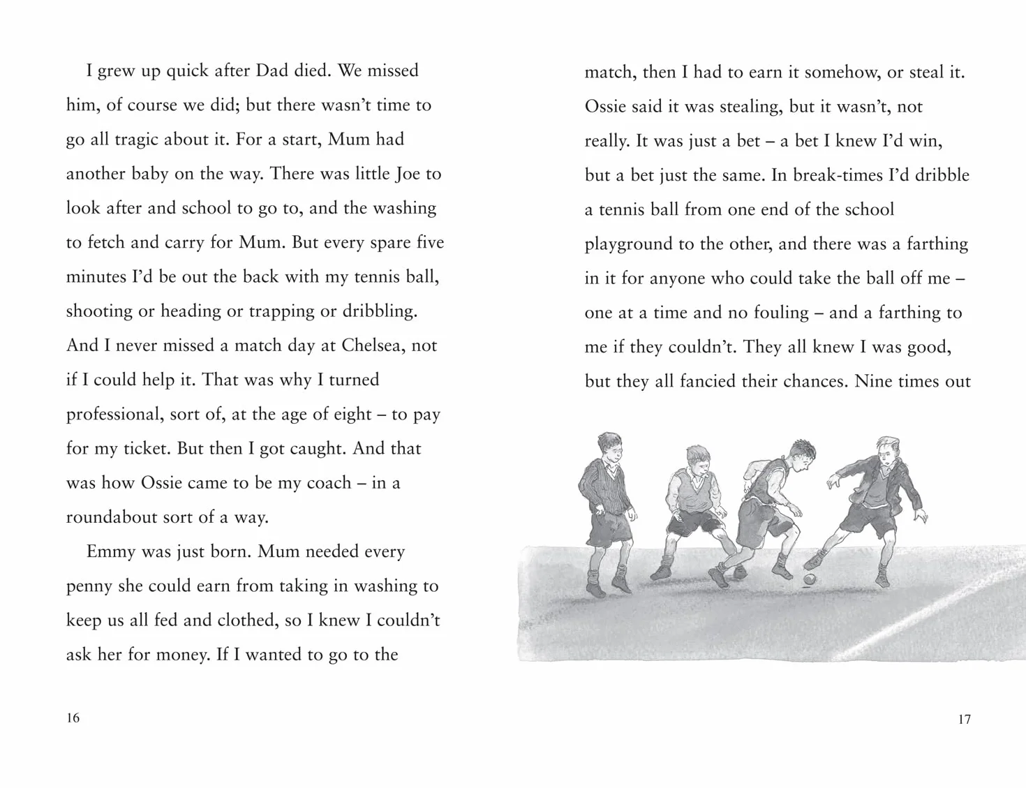 Billy the Kid: A heartwarming wartime story about a boy’s passion for football