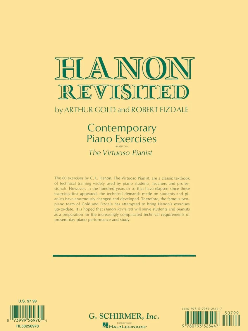 Charles-louis hanon : the virtuoso pianist in 60 exercises for the piano - complete edition: Schirmer's Library of Musical Classics, Vol. 925