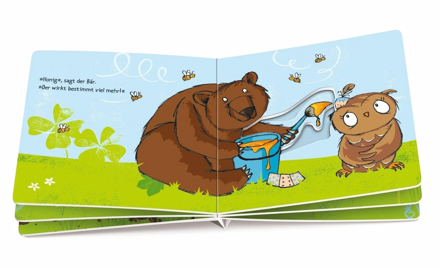 Die Eule mit der Beule. Spielspaß mit vielen Schiebern