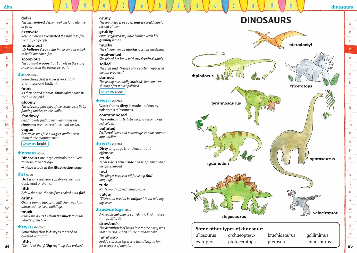 Primary Thesaurus: Illustrated thesaurus for ages 7+