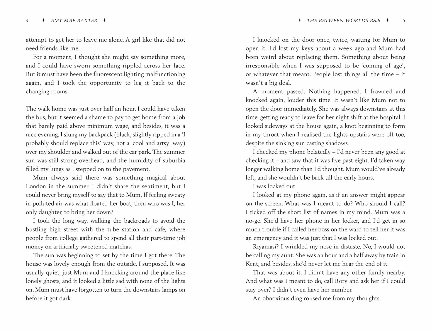 The Between-Worlds B&B: New for 2026, a cosy magical fantasy romance for YA readers
