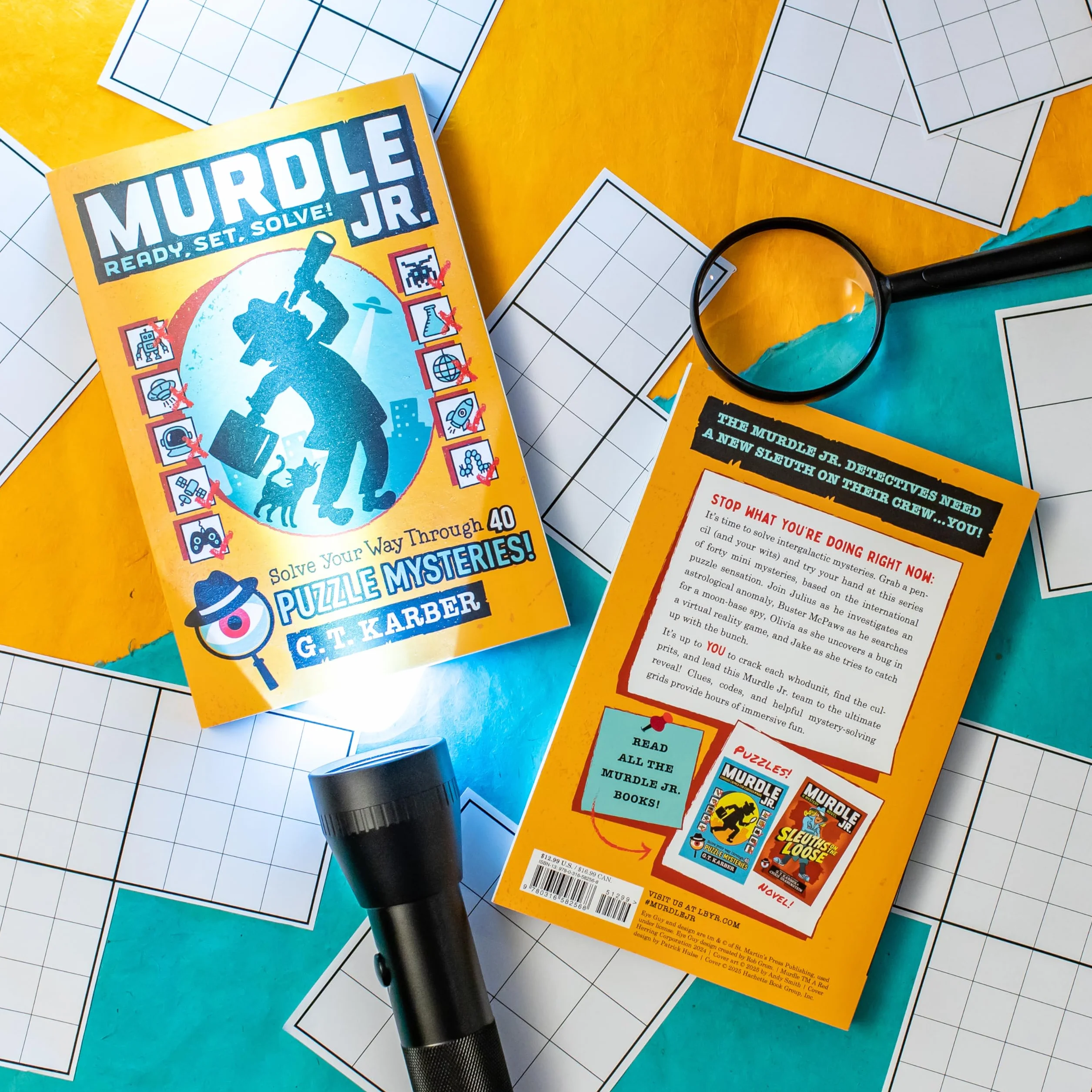 Murdle Jr.: Ready, Set, Solve!: Solve Your Way Through 40 Puzzle Mysteries!: 2