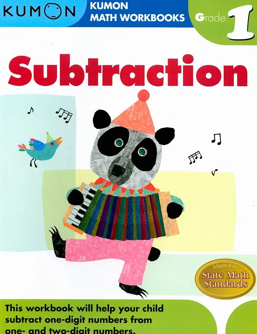 Grade 1 Subtraction (Kumon Math Workbooks)