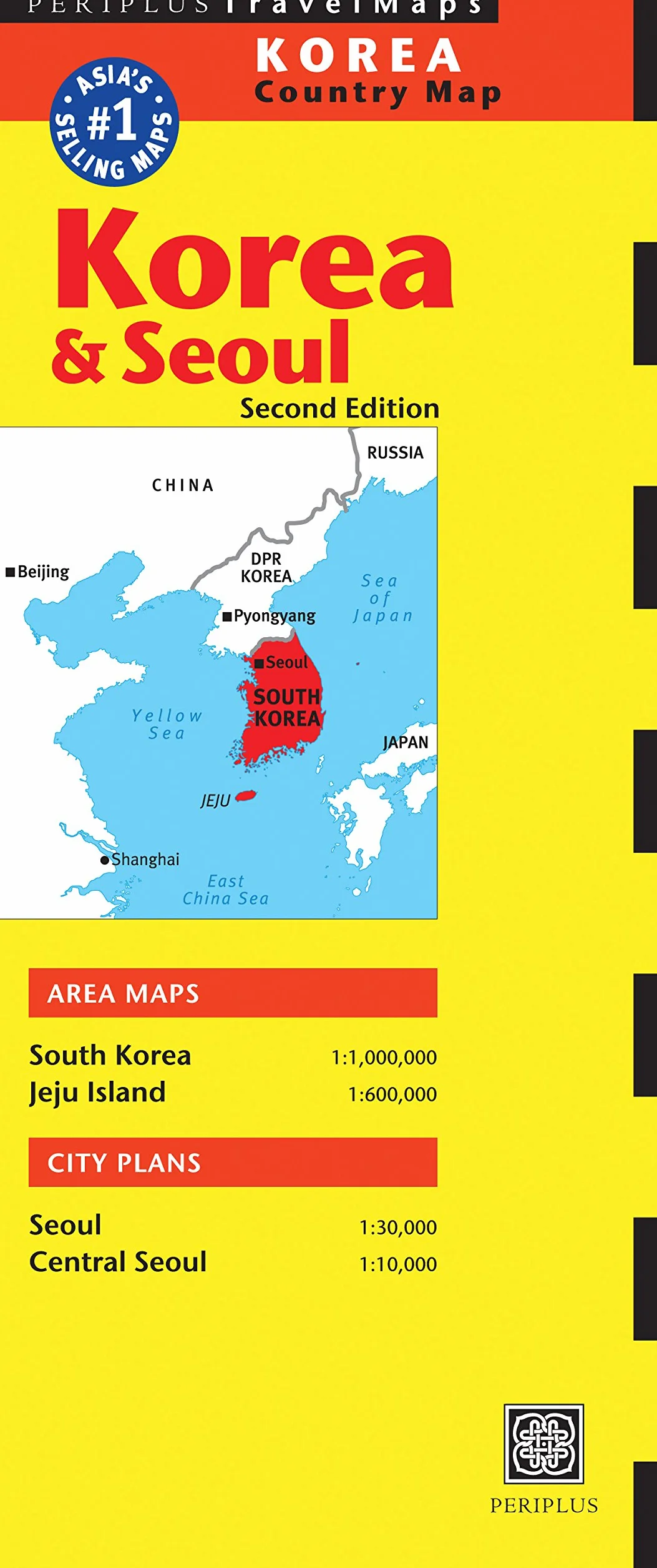 Korea & Seoul Country Map