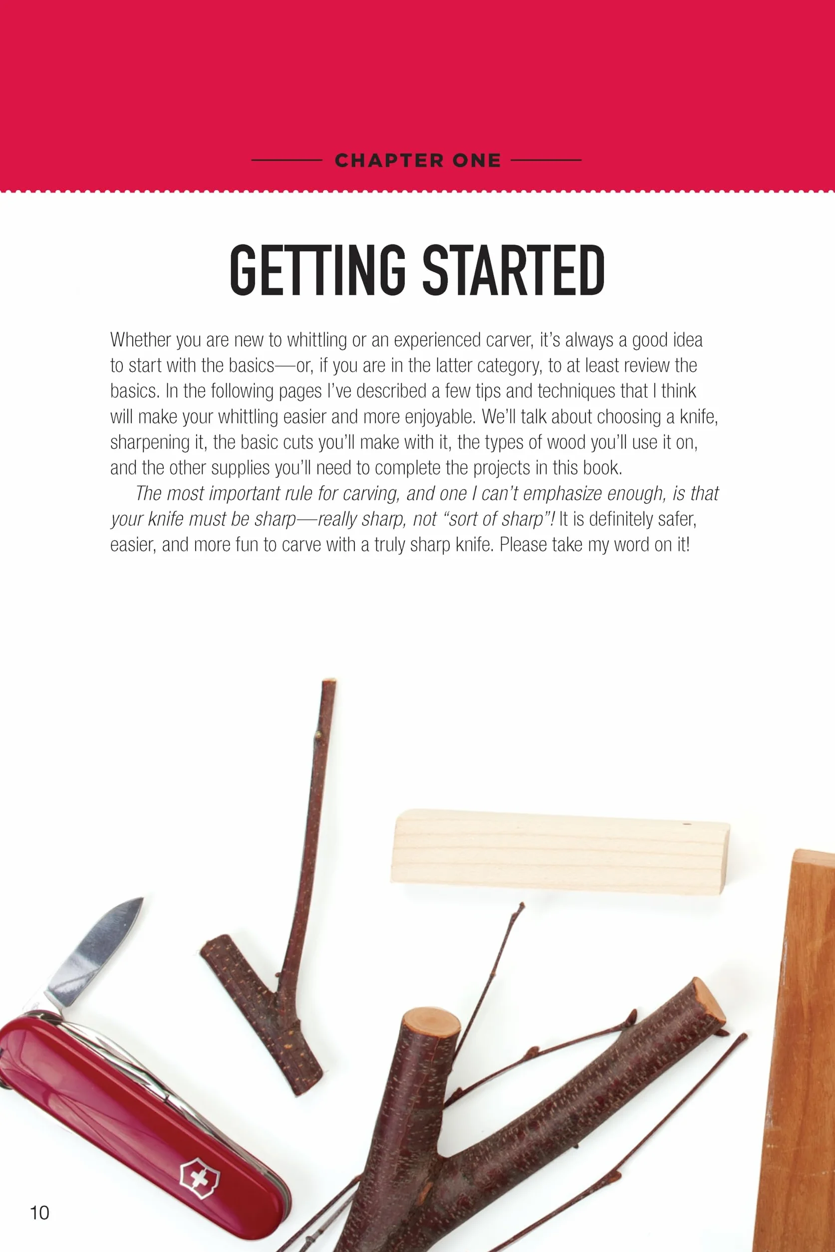 Victorinox Swiss Army Knife Book of Whittling: 43 Easy Projects