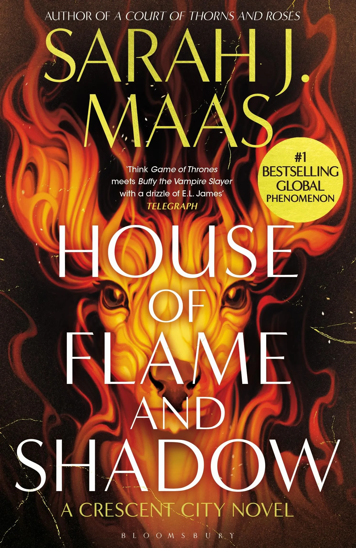 House of Flame and Shadow: The INTERNATIONAL BESTSELLER and the smouldering third book in the Crescent City series, from the creator of ACOTAR: 3