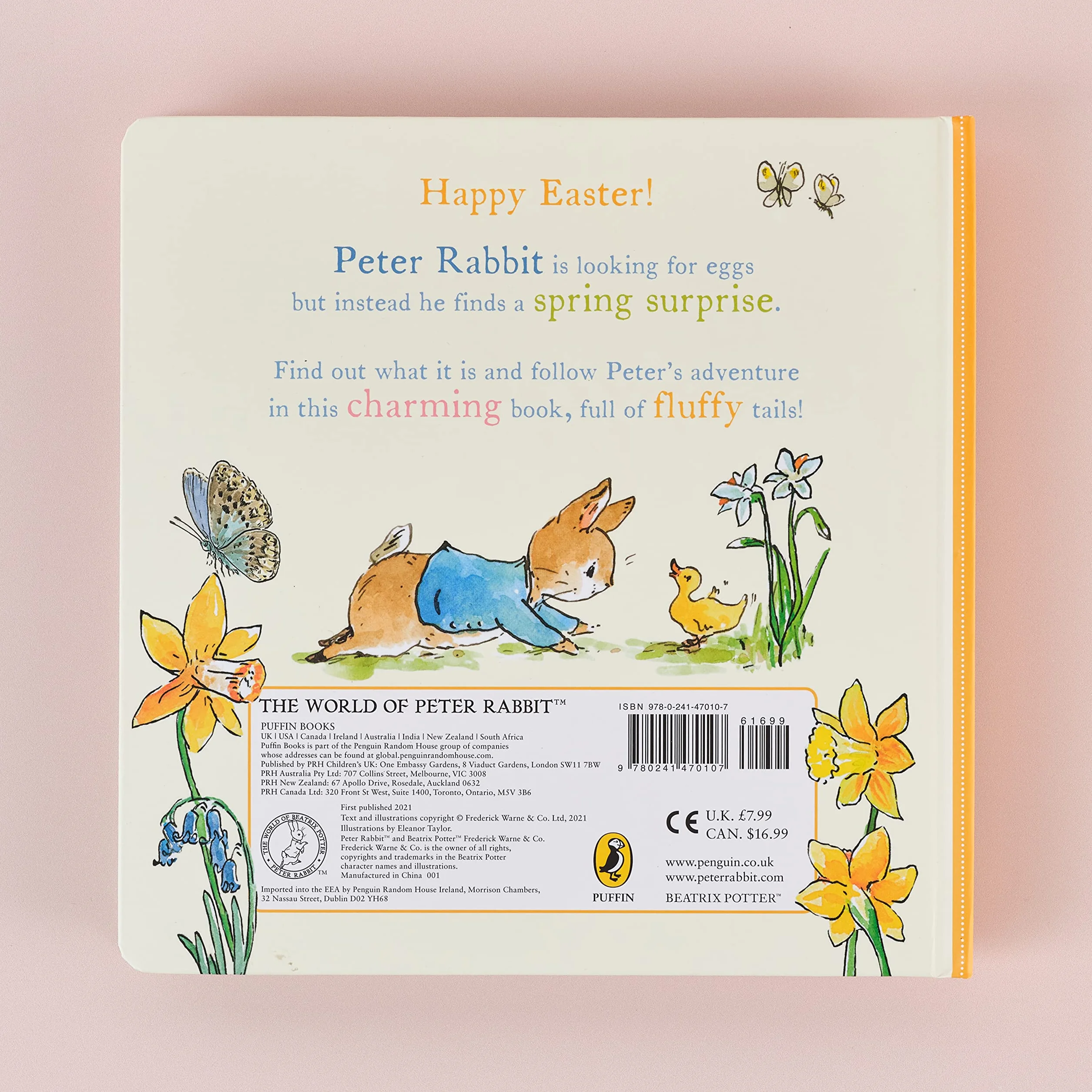 Peter Rabbit A Fluffy Easter Tale: A touch-and-feel book