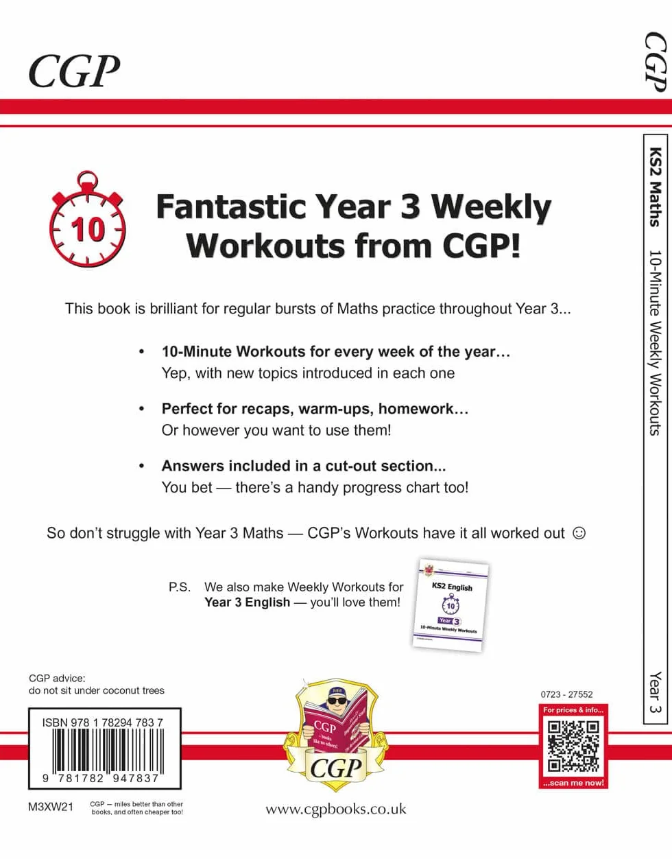 KS2 Year 3 Maths 10-Minute Weekly Workouts