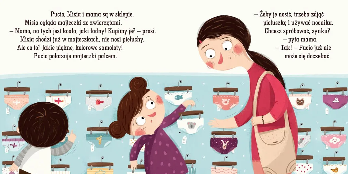 Pucio chce siusiu, czyli pożegnanie pieluszki