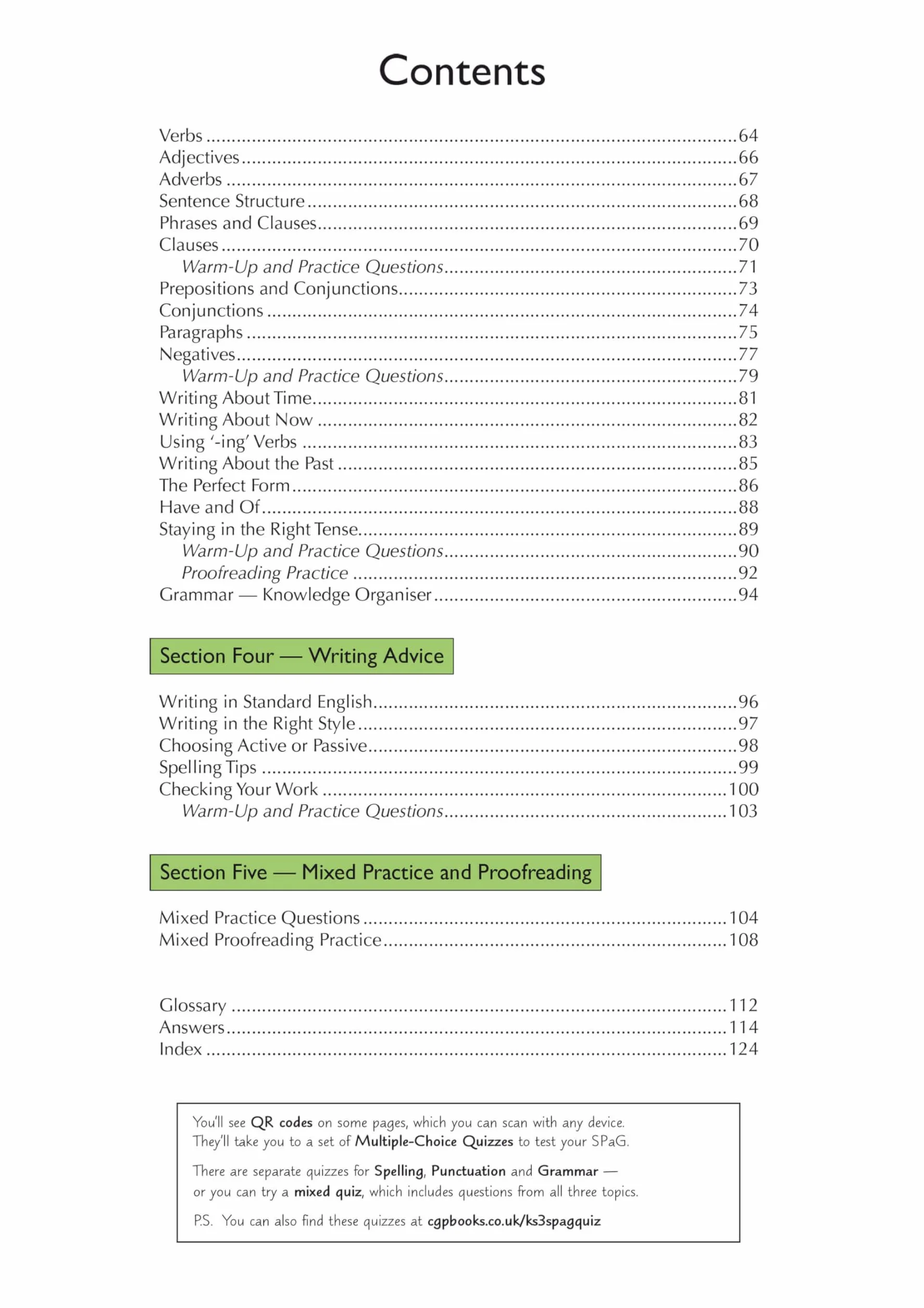 KS3 Spelling, Punctuation & Grammar Complete Revision & Practice (with Online Edition & Quizzes)
