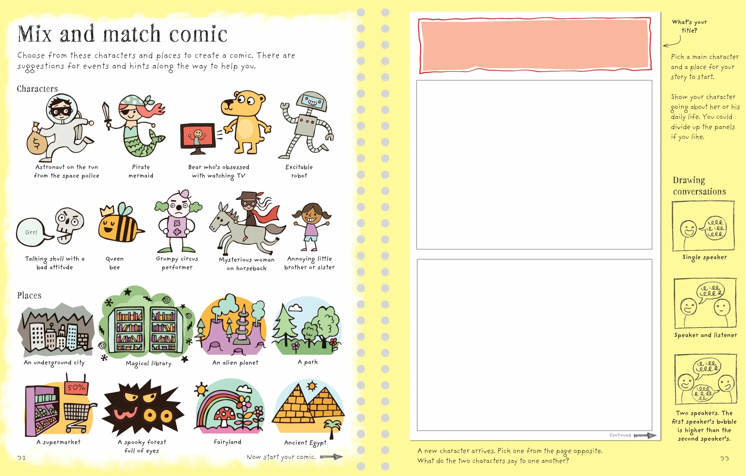 Write and Draw Your Own Comics