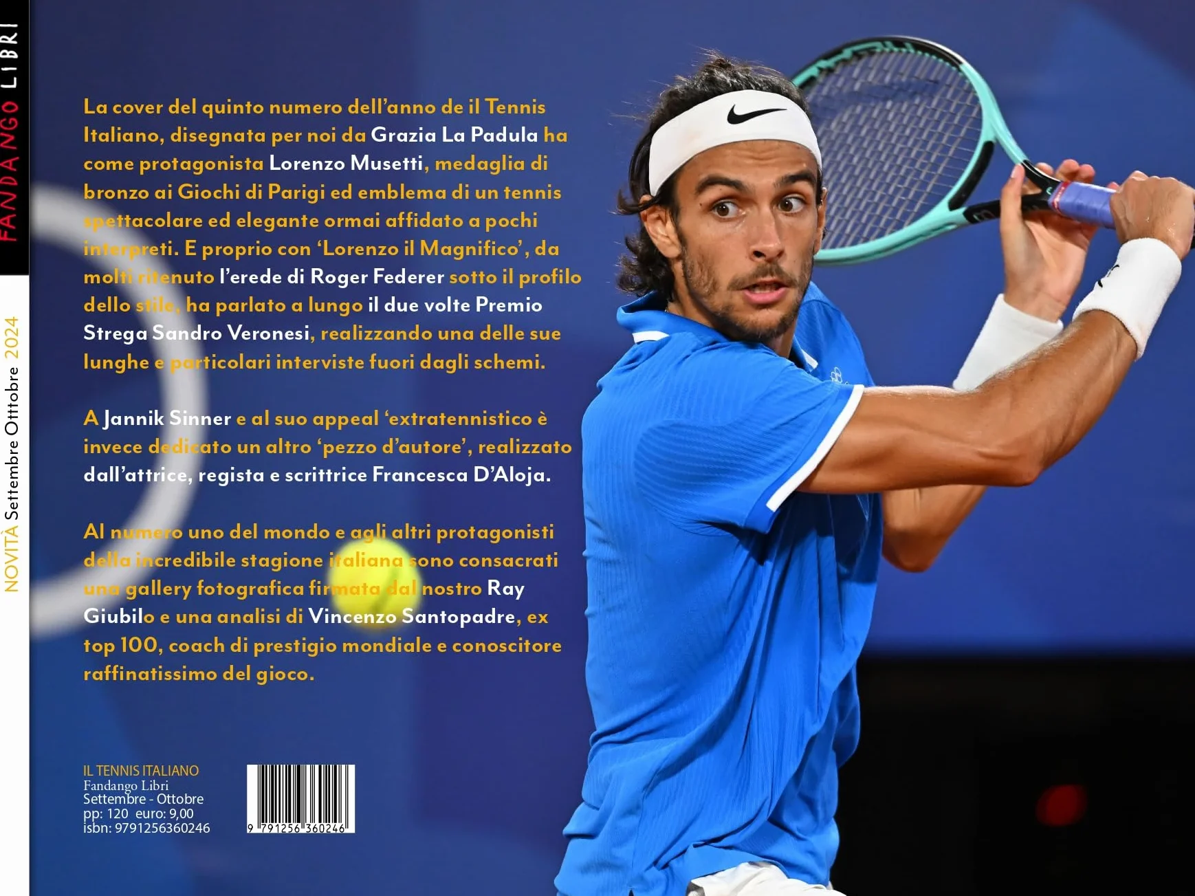 Il tennis italiano. Settembre-Ottobre (2024)
