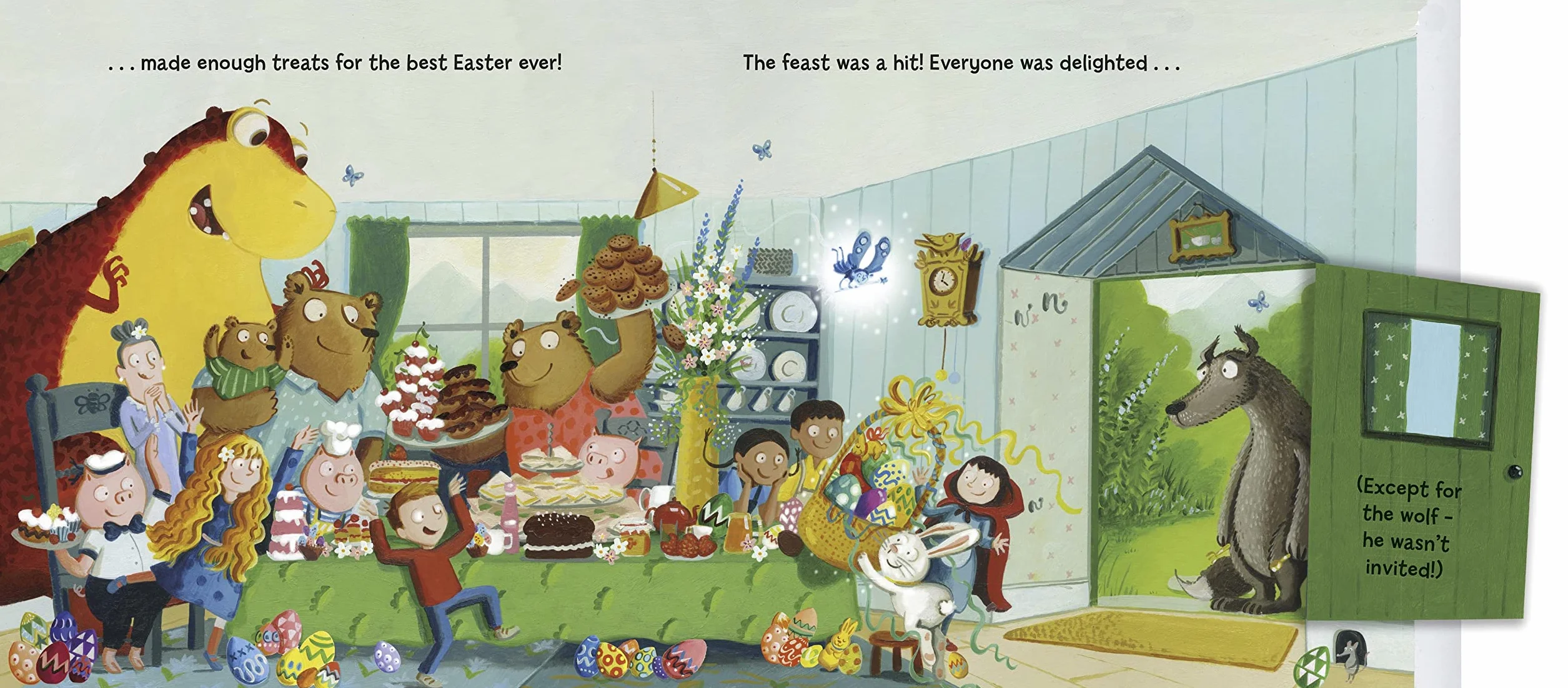 The Dinosaur that Pooped Easter!: An egg-cellent lift-the-flap adventure
