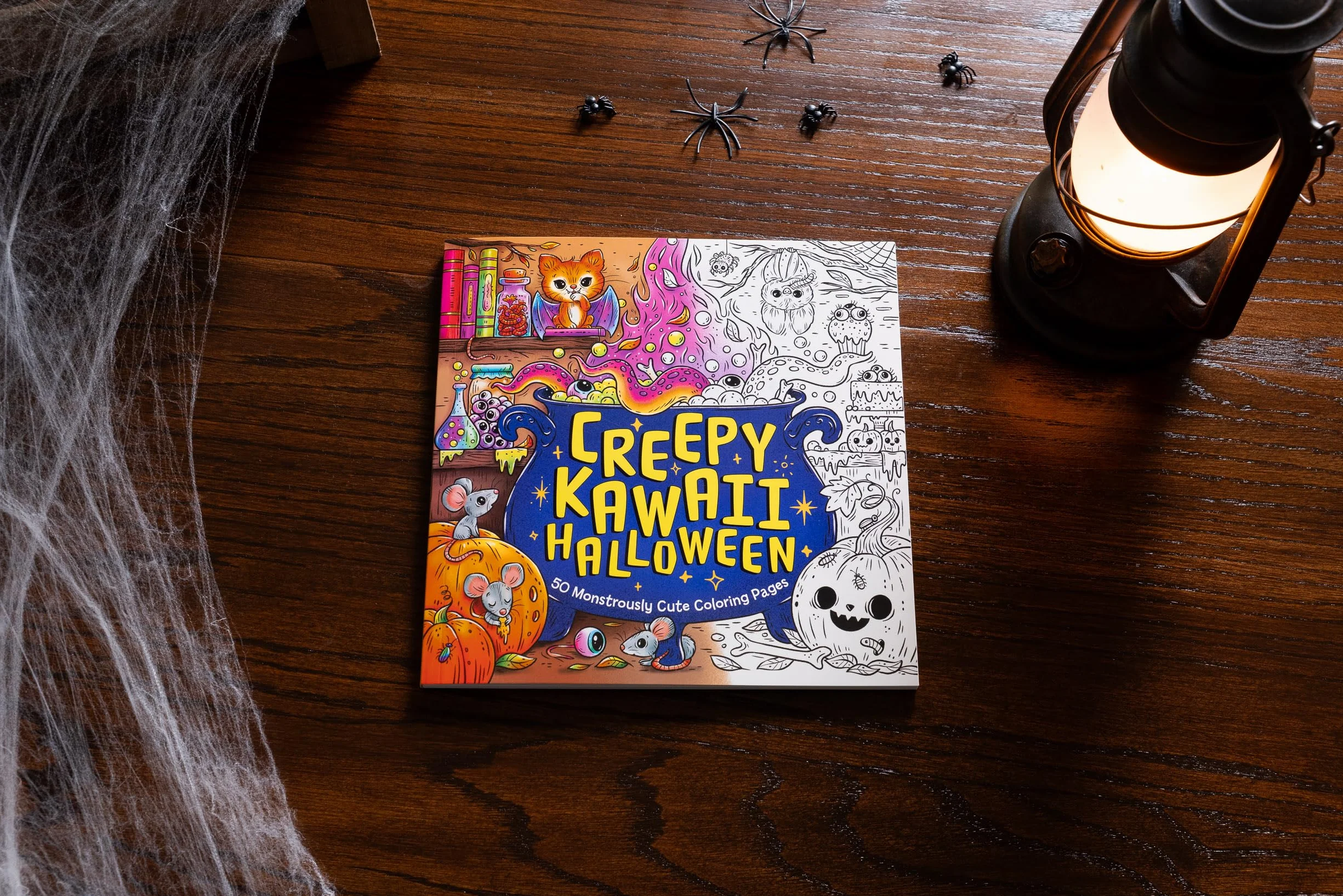 Creepy Kawaii Halloween: 50 Monstrously Cute Coloring Pages