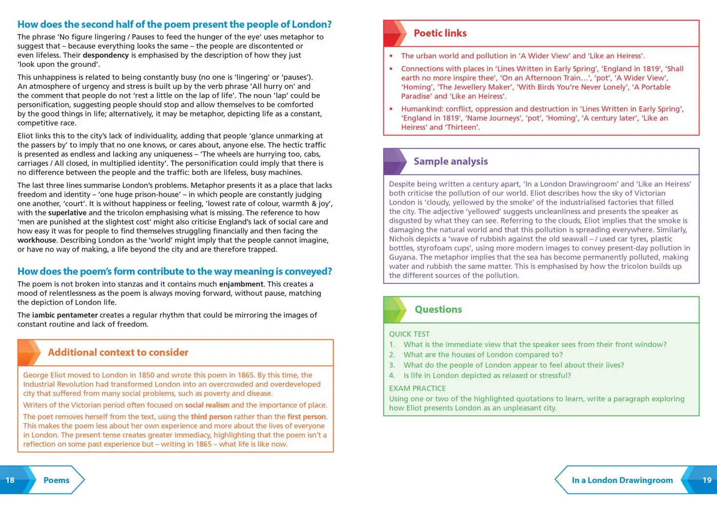Worlds and Lives Poetry Cluster AQA GCSE 9-1 English Literature Revision Guide: Ideal for the 2026 and 2027 exams