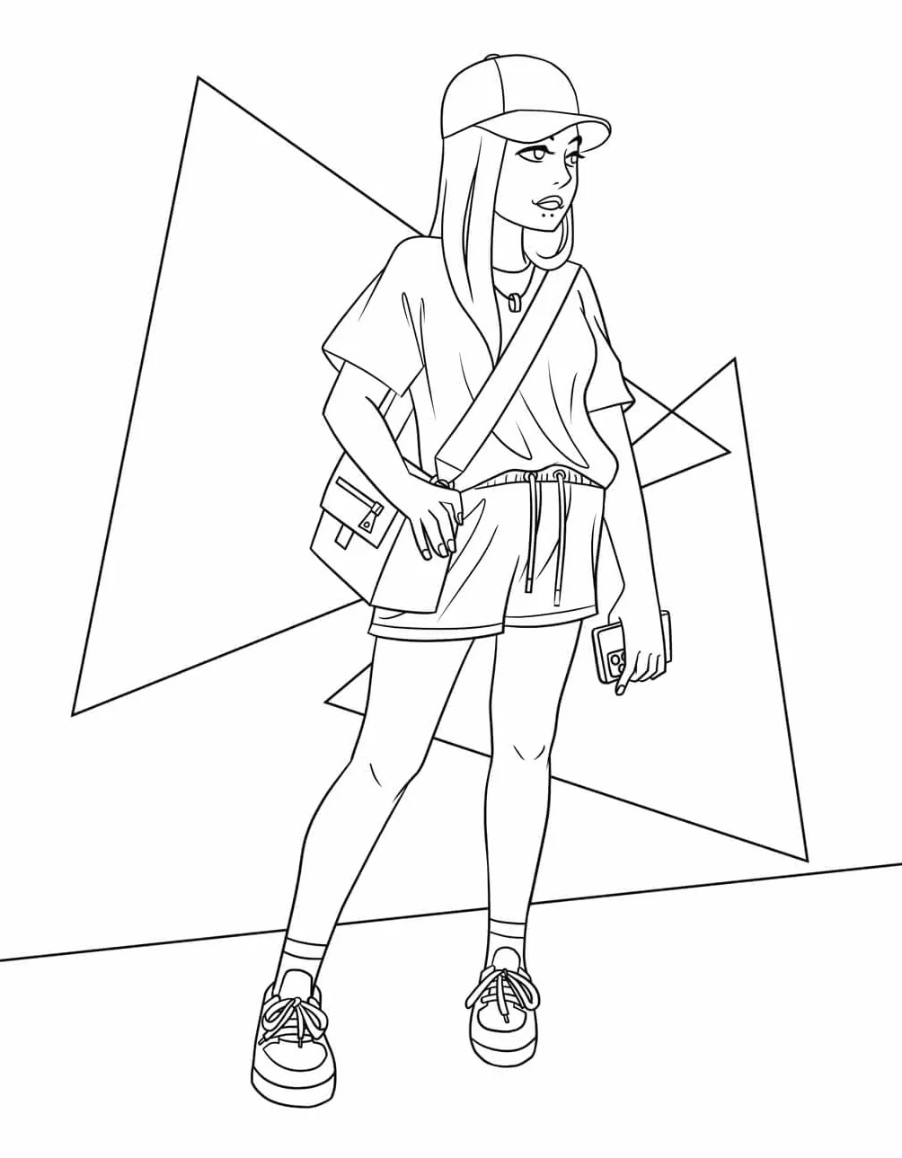 Fashion Coloring Book: For Kids Ages 6-8, 9-12