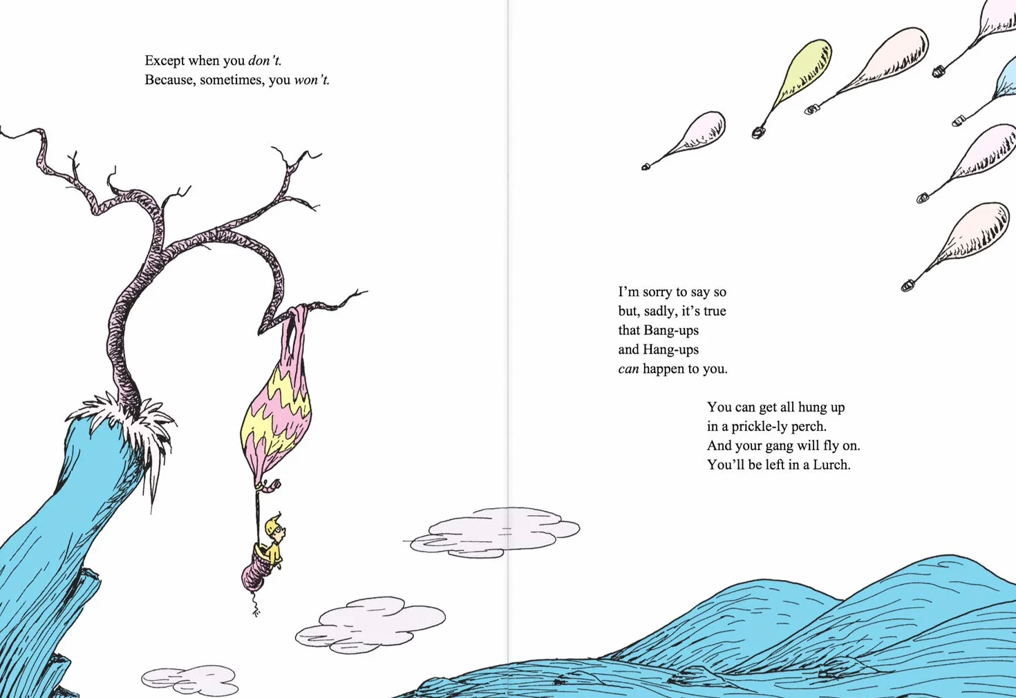 Oh, The Places You'll Go!: A classic illustrated tale for kids aged 3-7 from bestselling author Dr. Seuss
