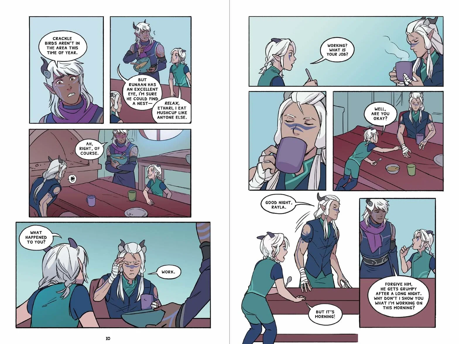 Bloodmoon Huntress: A Graphic Novel (the Dragon Prince Graphic Novel #2)