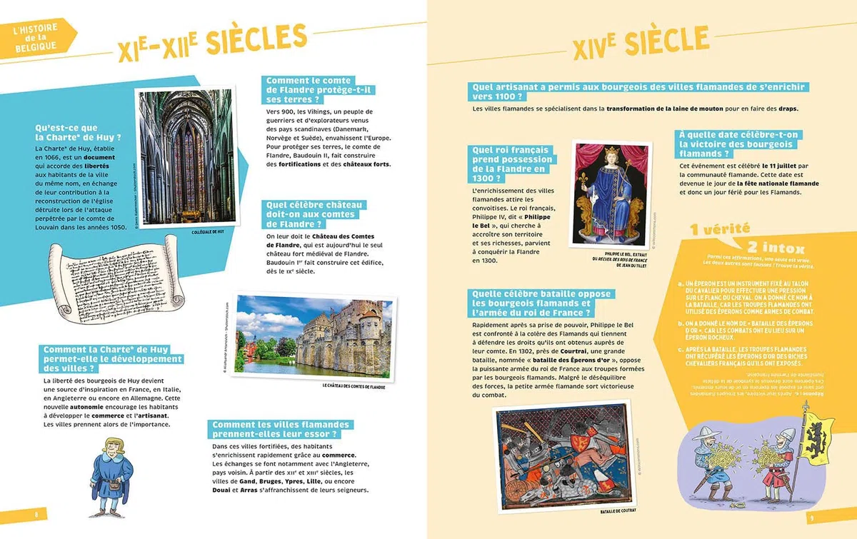 1001 questions réponses sur la belgique