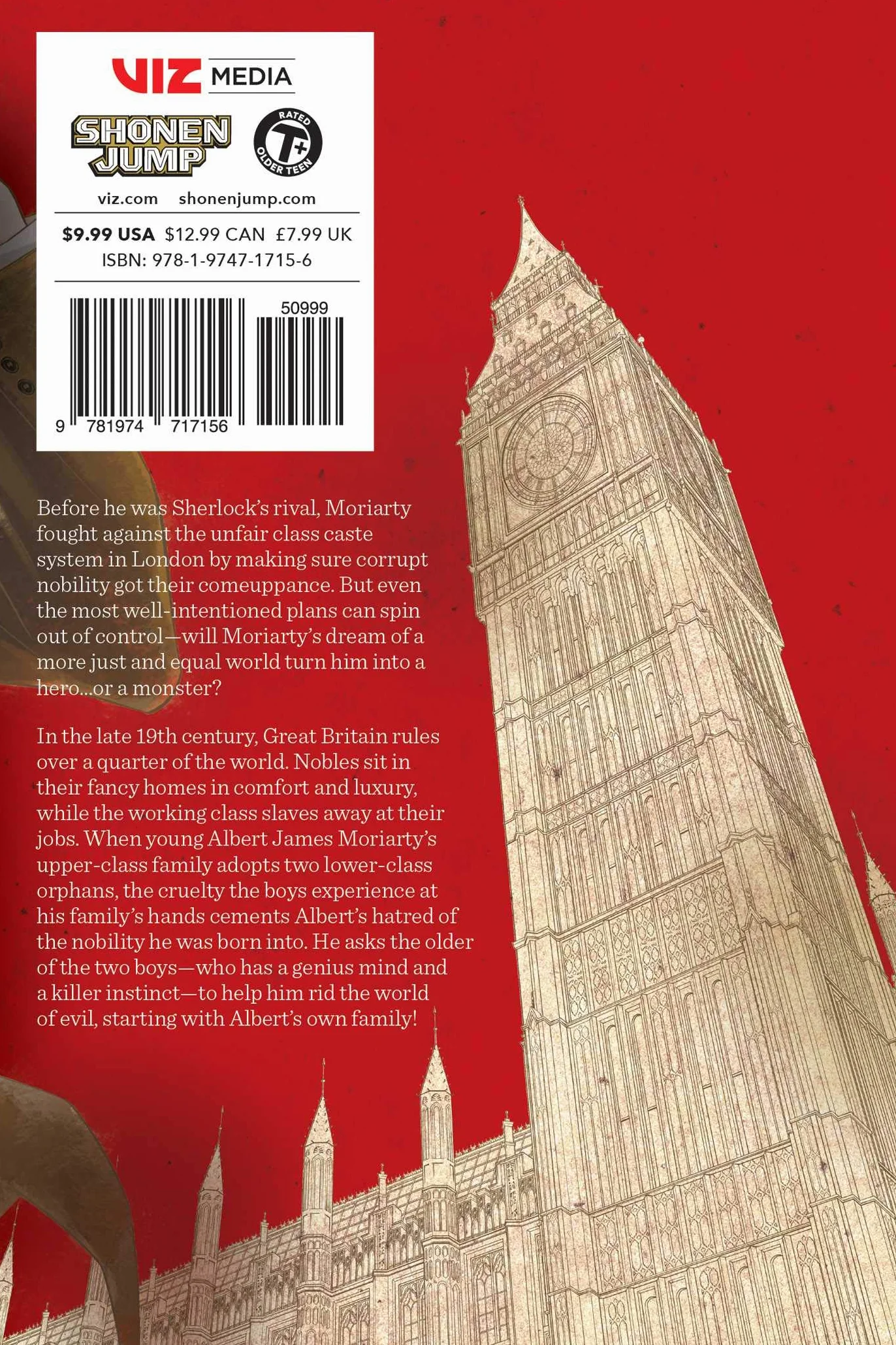 Moriarty the Patriot, Vol. 1