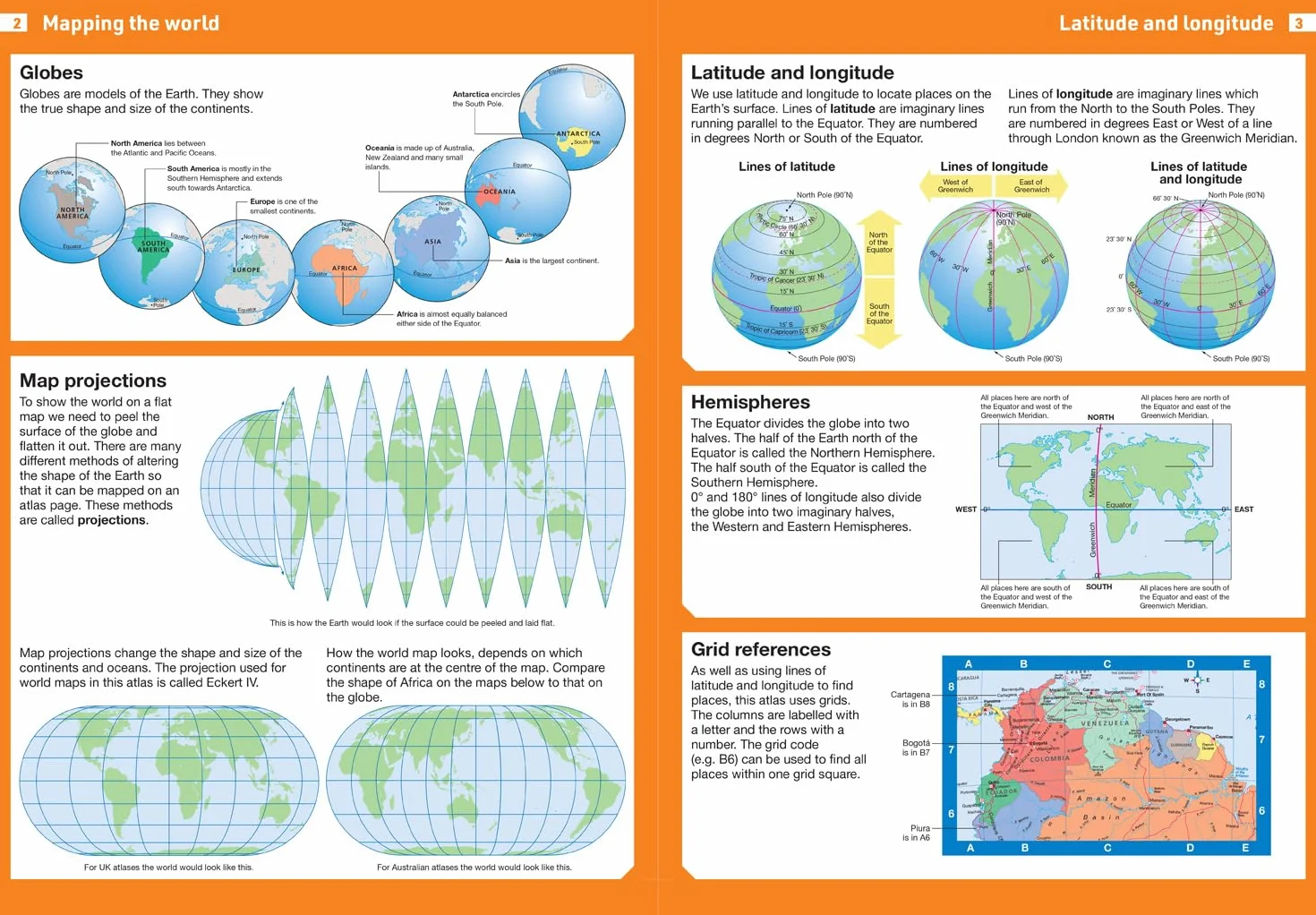 Collins Primary Atlas: Ideal for learning at school and at home