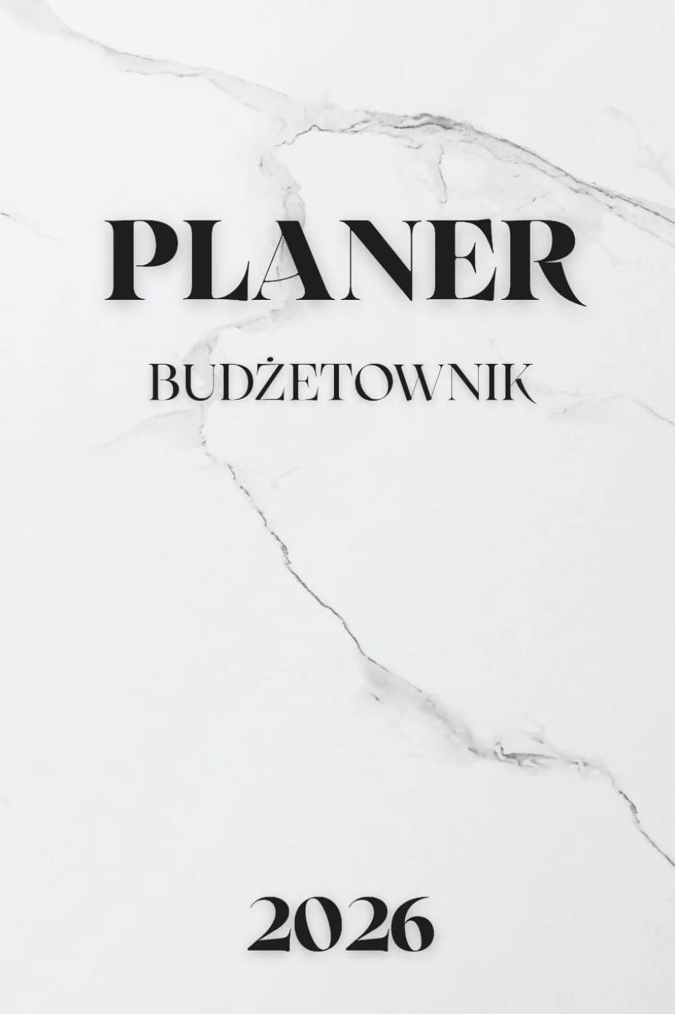 Planer 2026: Budżetownik, Notatnik