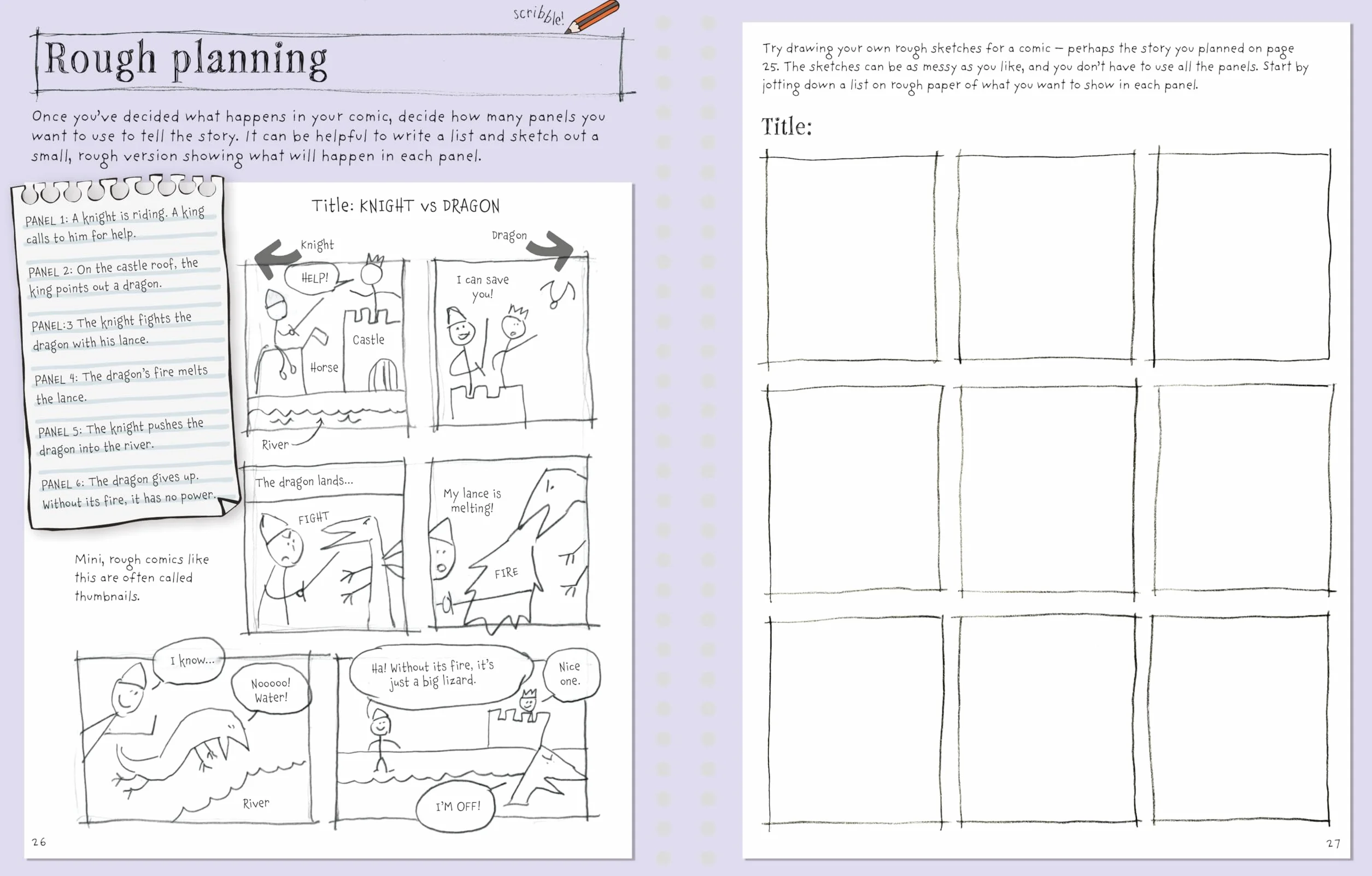 Write and Draw Your Own Comics