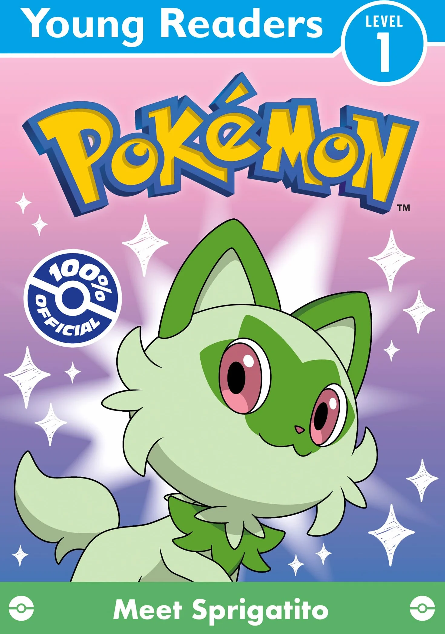 Pokémon Young Readers Level 1: Meet Sprigatito: Dive into reading with this short storybook from Pokémon Horizons: The Series, perfect for young children and reluctant readers