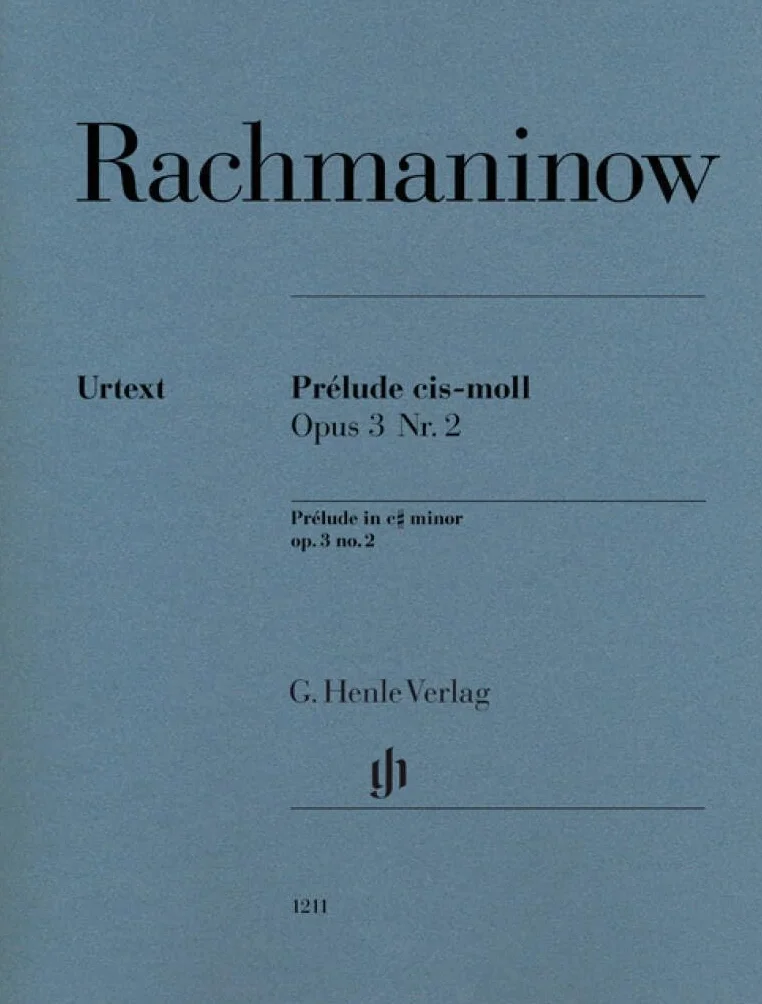Prelude en ut diese mineur op. 3 n 2: Instrumentation: Piano solo