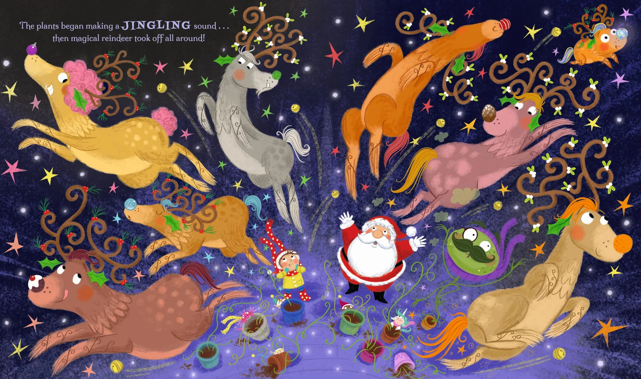 How to Grow a Reindeer: A rhyming story full of festive fun!