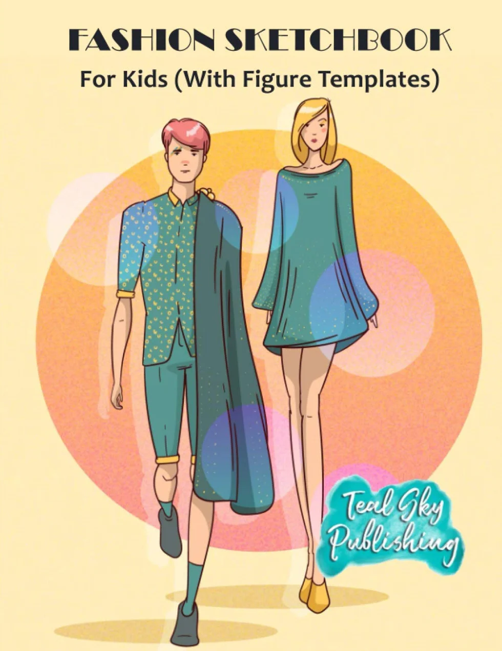 Fashion Sketchbook For Kids (With Figure Templates): Fashion Sketchpad with croquis, sketchpad with figure templates, also contains blank pages for bespoke designs